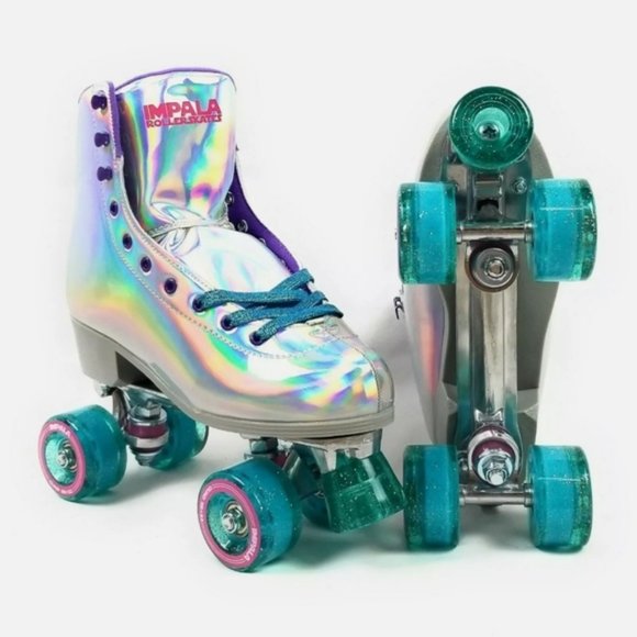 Impala Shoes New Impala Quad Holographic Roller Skates Poshmark